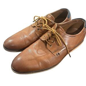 Bruno Marc Tobacco Brown Oxford Shoes - Men’s Size 13‎